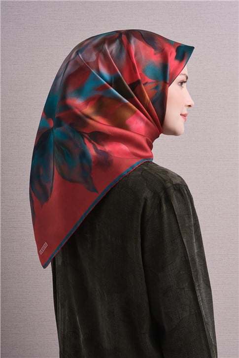 Armine Saf İpek Twill Eşarp 9603D 07