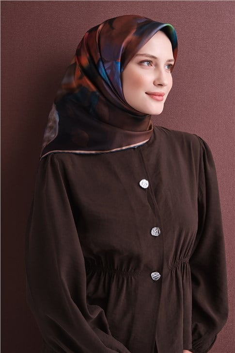 Armine Saf İpek Twill Eşarp 9603D 35