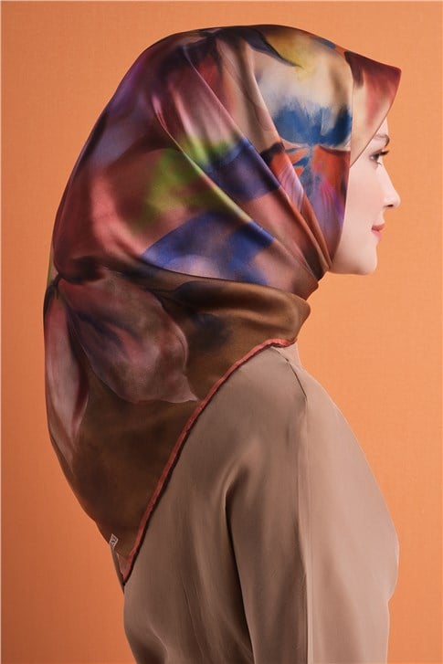 Armine Saf İpek Twill Eşarp 9603D 36