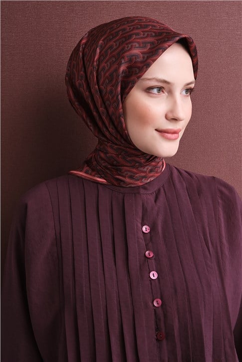 Armine Saf İpek Twill Eşarp 9604D 03