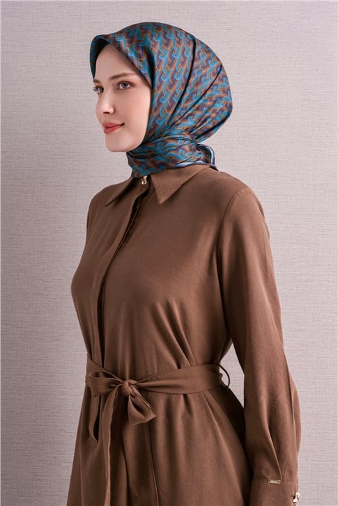 Armine Saf İpek Twill Eşarp 9604D 09