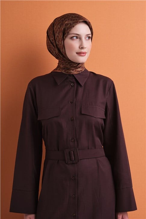 Armine Saf İpek Twill Eşarp 9604D 51
