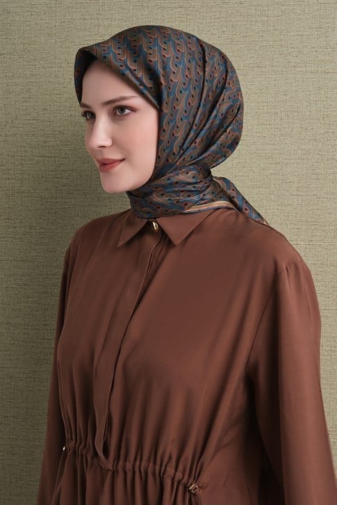 Armine Saf İpek Twill Eşarp 9604D 84