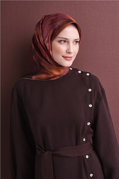 Armine Saf İpek Twill Eşarp 9606D 33