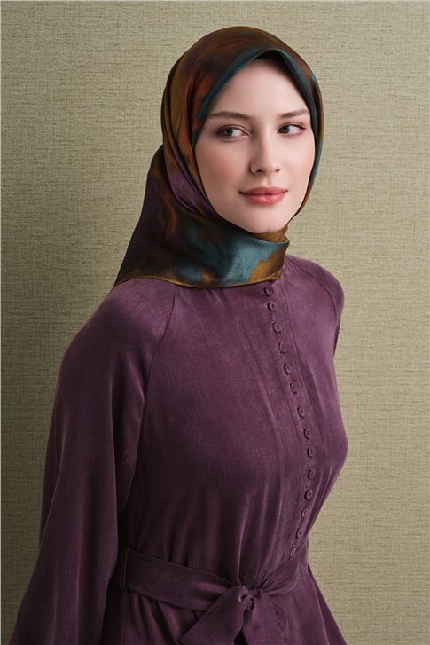 Armine Saf İpek Twill Eşarp 9606D 84