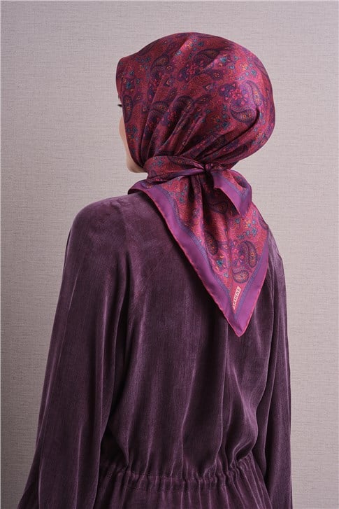 Armine Saf İpek Twill Eşarp 9609D 81