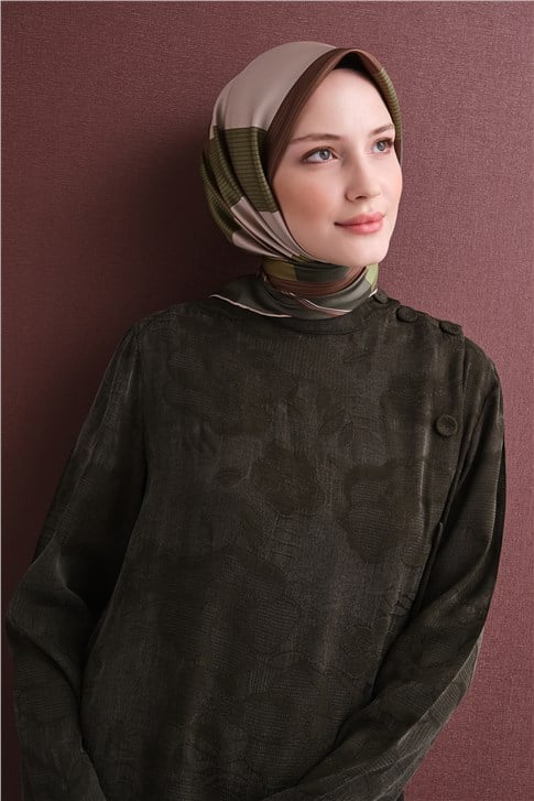 Armine Saf İpek Twill Eşarp 9610D 31