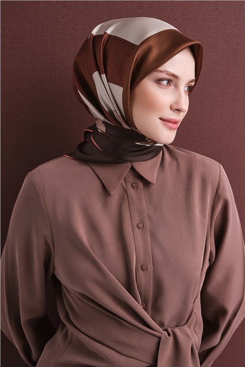 Armine Saf İpek Twill Eşarp 9610D 83