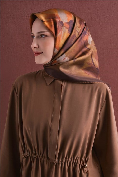 Armine Saf İpek Twill Eşarp 9611D 56