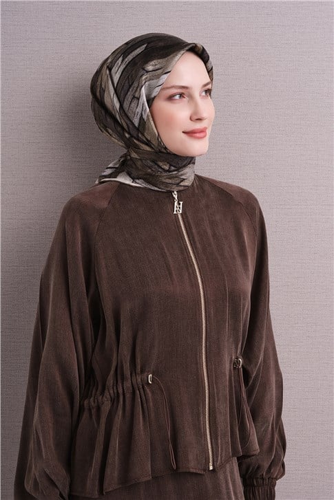 Armine Saf İpek Twill Eşarp 9612D 04
