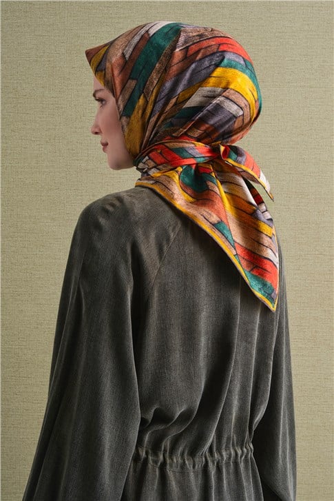 Armine Saf İpek Twill Eşarp 9612D 82