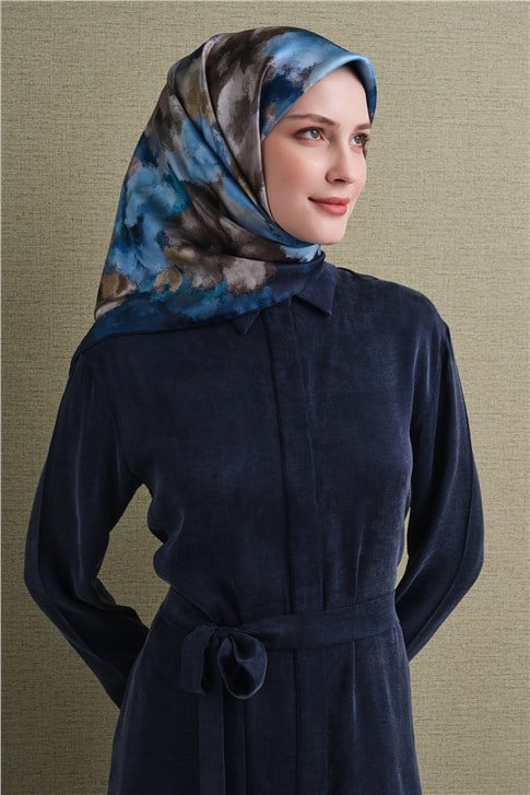 Armine Saf İpek Twill Eşarp 9613D 02