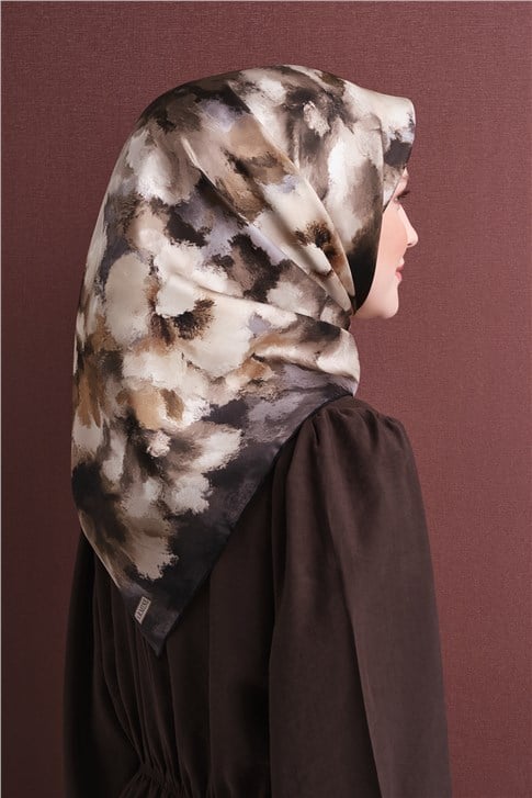 Armine Saf İpek Twill Eşarp 9613D 84