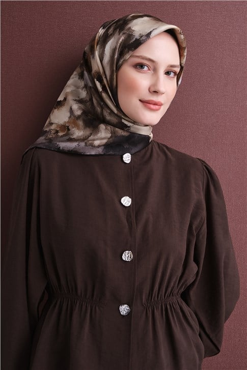 Armine Saf İpek Twill Eşarp 9613D 84