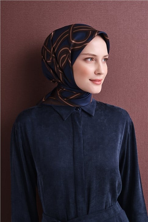 Armine Saf İpek Twill Eşarp 9614D 52