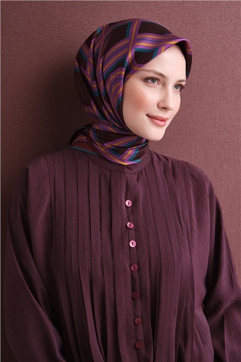 Armine Saf İpek Twill Eşarp 9614D 84