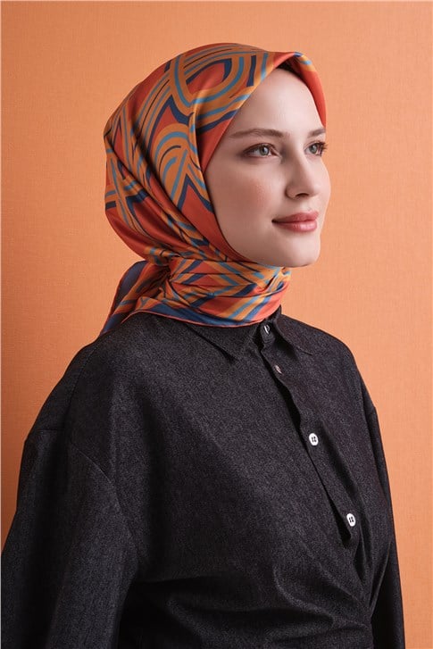 Armine Saf İpek Twill Eşarp 9614D 86