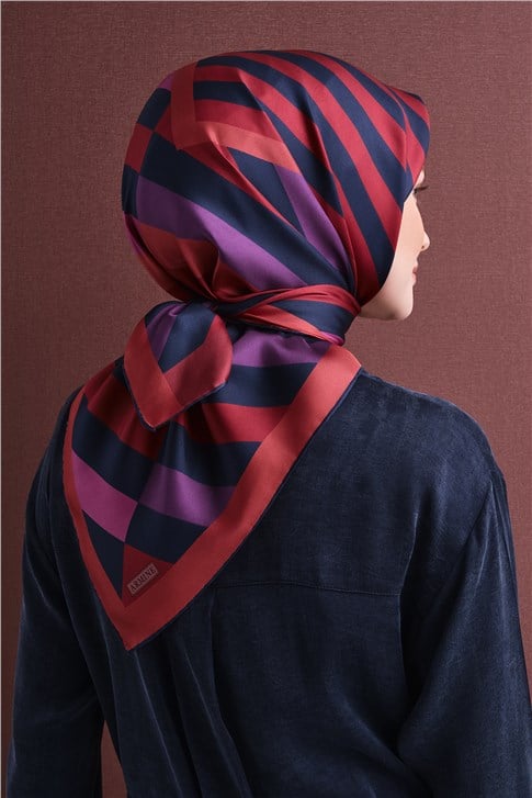 Armine Saf İpek Twill Eşarp 9615D 06