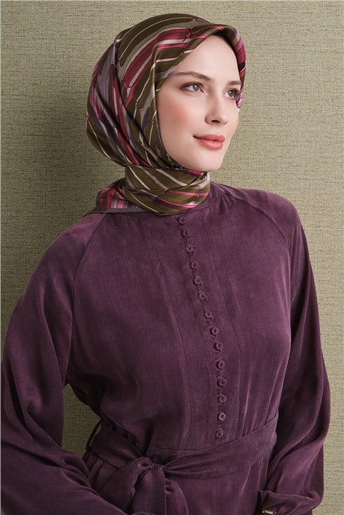 Armine Saf İpek Twill Eşarp 9616D 51