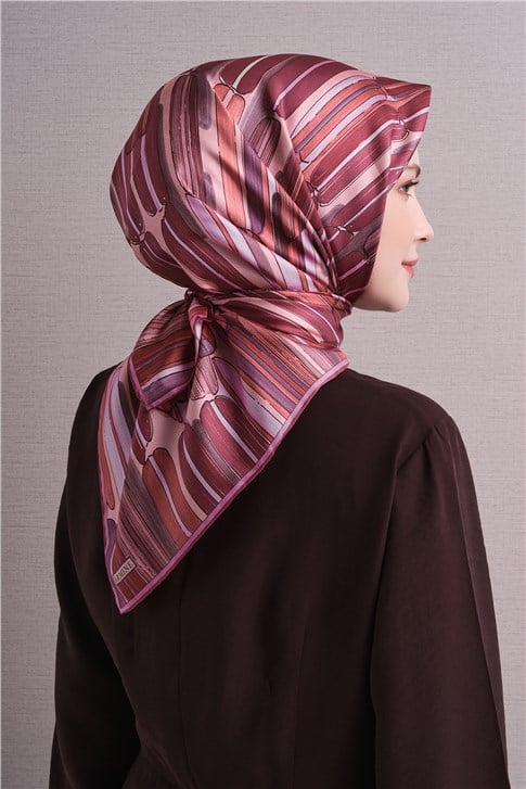 Armine Saf İpek Twill Eşarp 9616D 54