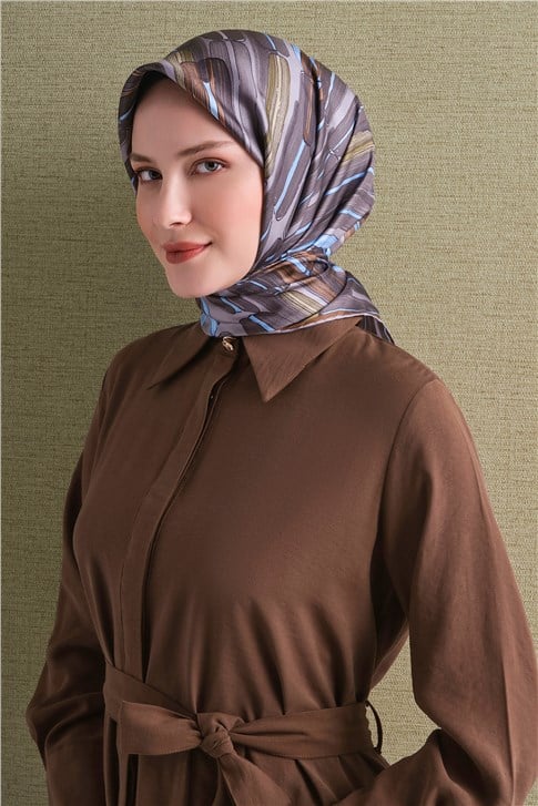Armine Saf İpek Twill Eşarp 9616D 55