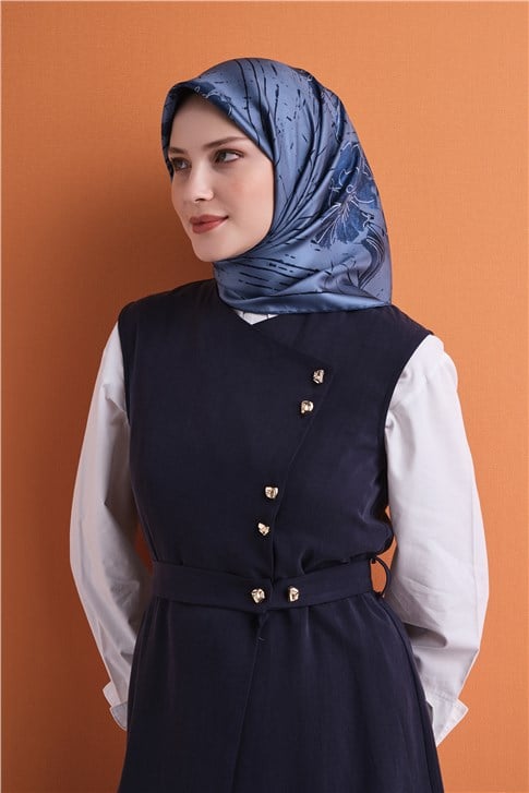 Armine Saf İpek Twill Eşarp 9617D 02