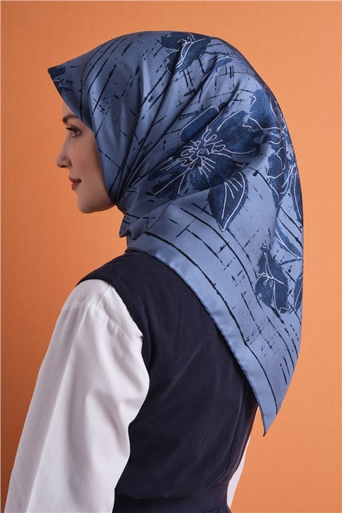 Armine Saf İpek Twill Eşarp 9617D 02