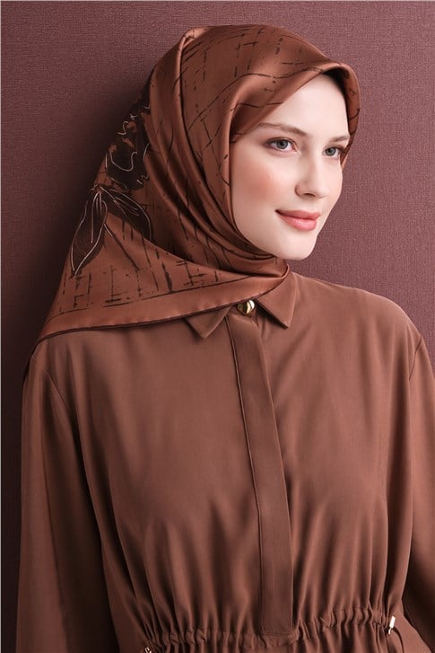 Armine Saf İpek Twill Eşarp 9617D 31