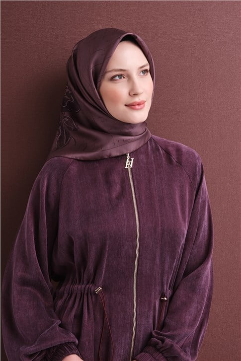 Armine Saf İpek Twill Eşarp 9617D 58