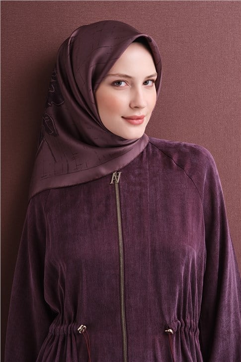 Armine Saf İpek Twill Eşarp 9617D 58