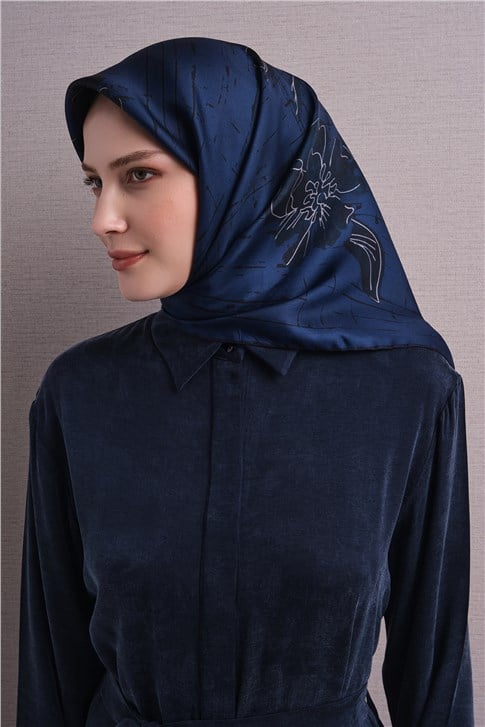 Armine Saf İpek Twill Eşarp 9617D 59