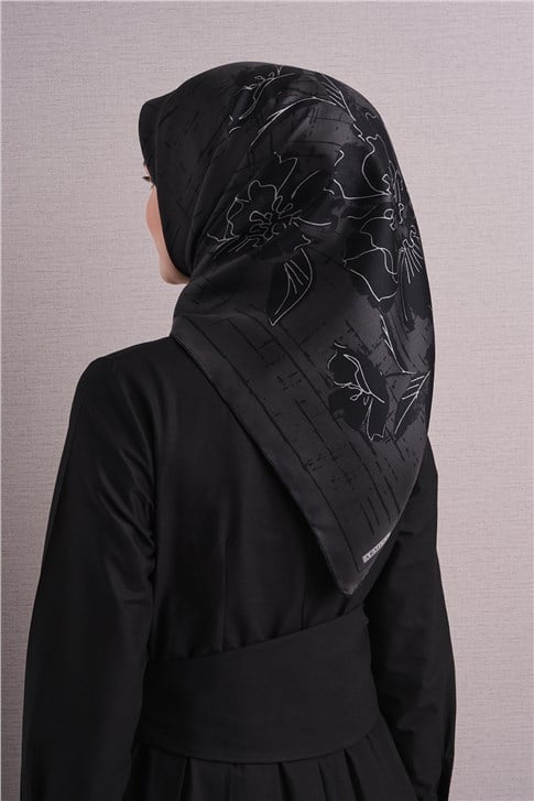 Armine Saf İpek Twill Eşarp 9617D 80