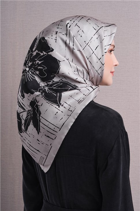 Armine Saf İpek Twill Eşarp 9617D 82