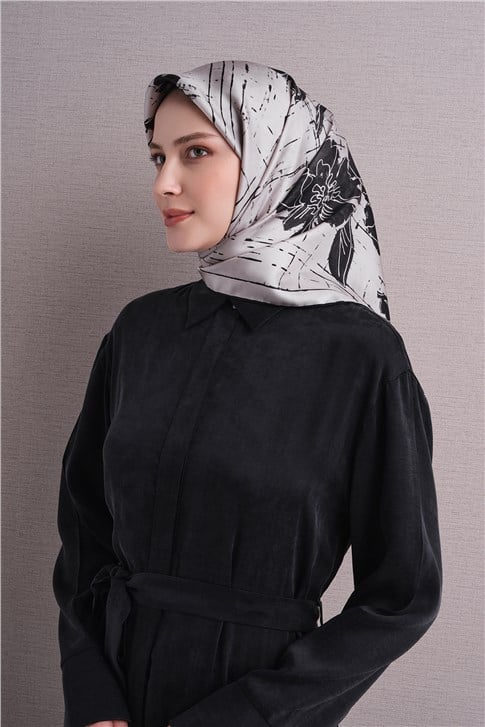 Armine Saf İpek Twill Eşarp 9617D 82