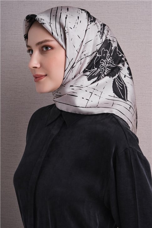 Armine Saf İpek Twill Eşarp 9617D 82