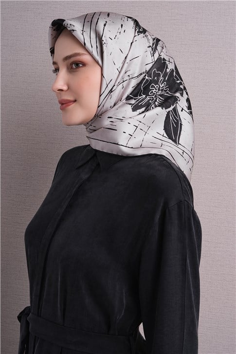 Armine Saf İpek Twill Eşarp 9617D 82