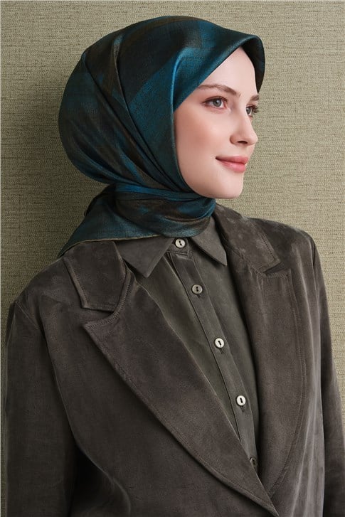 Armine Saf İpek Twill Eşarp 9618D 03