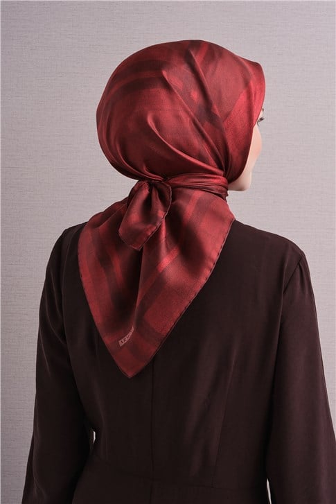 Armine Saf İpek Twill Eşarp 9618D 04