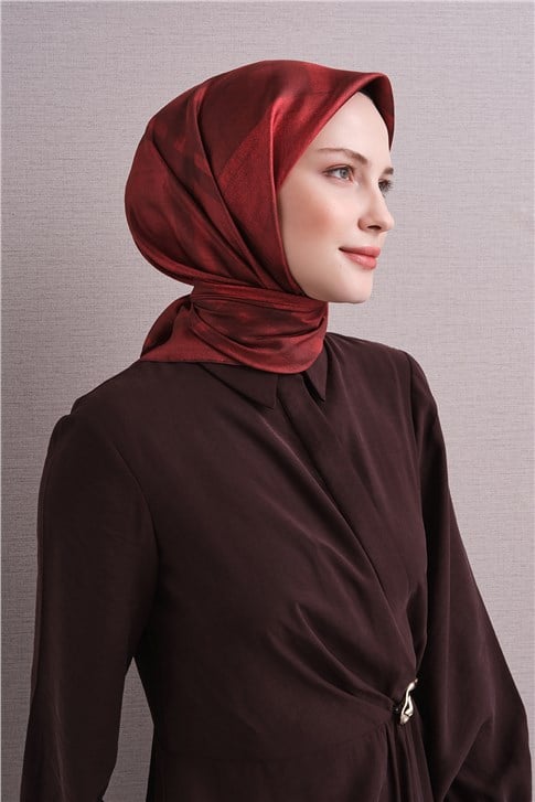 Armine Saf İpek Twill Eşarp 9618D 04