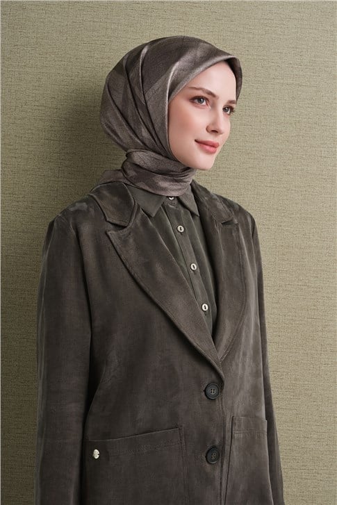 Armine Saf İpek Twill Eşarp 9618D 84