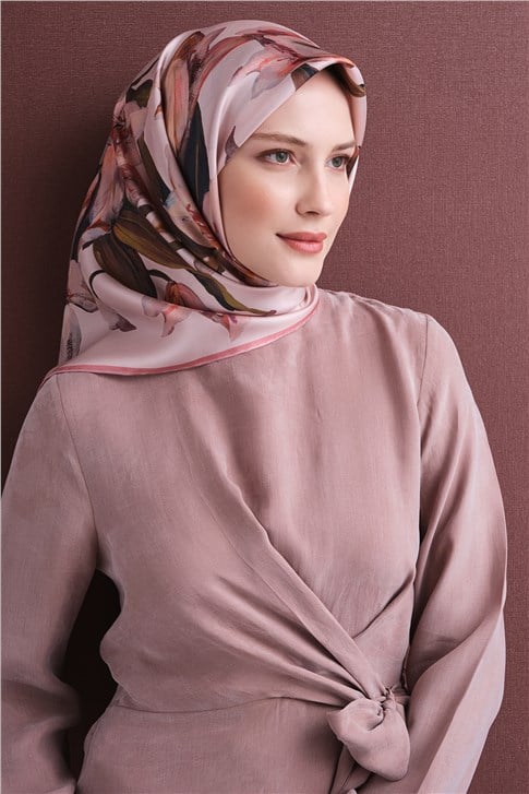 Armine Saf İpek Twill Eşarp 9620D 33
