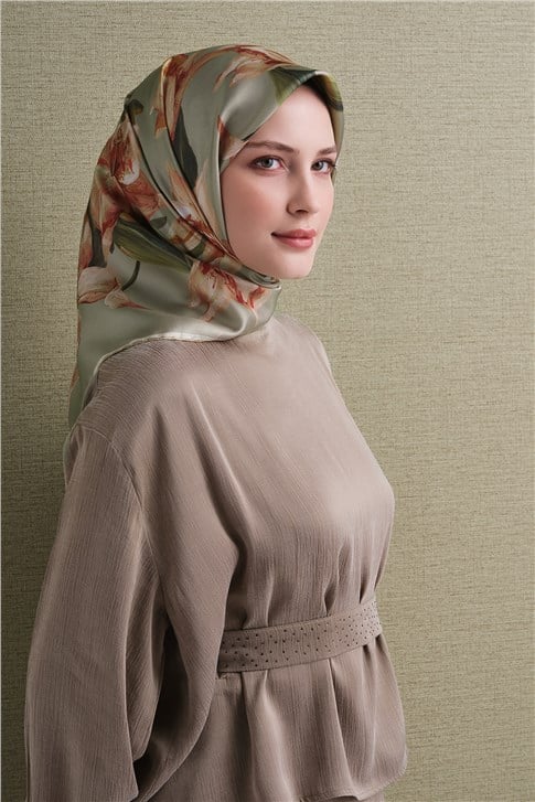 Armine Saf İpek Twill Eşarp 9620D 34