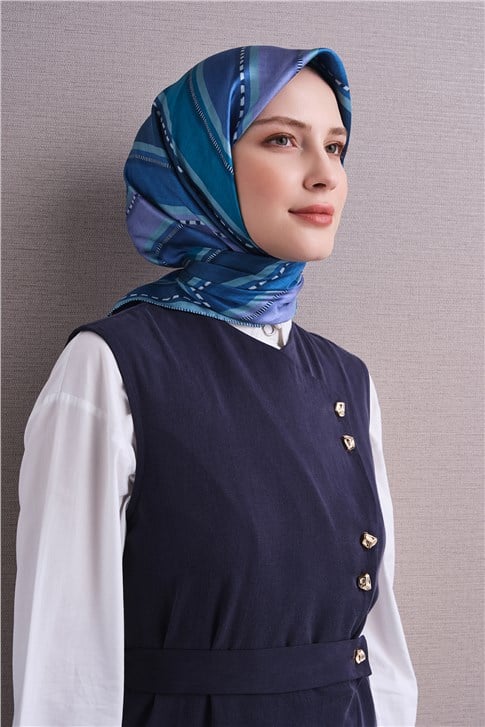 Armine Saf İpek Twill Eşarp 9621D 50