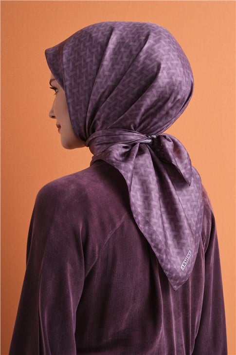 Armine Saf İpek Twill Eşarp 9622D 82