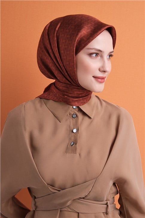 Armine Saf İpek Twill Eşarp 9622D 85