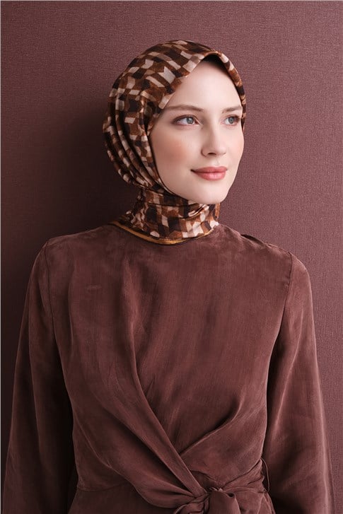 Armine Saf İpek Twill Eşarp 9623D 33