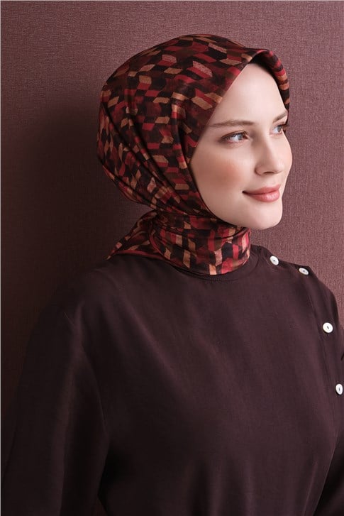 Armine Saf İpek Twill Eşarp 9623D 81