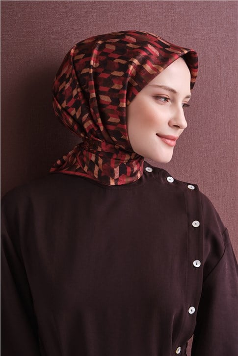 Armine Saf İpek Twill Eşarp 9623D 81