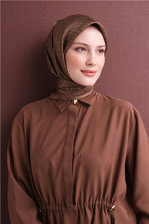 Armine Saf İpek Twill Eşarp 9625D 05