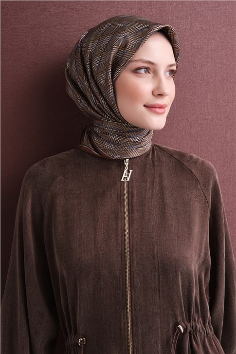 Armine Saf İpek Twill Eşarp 9626D 04